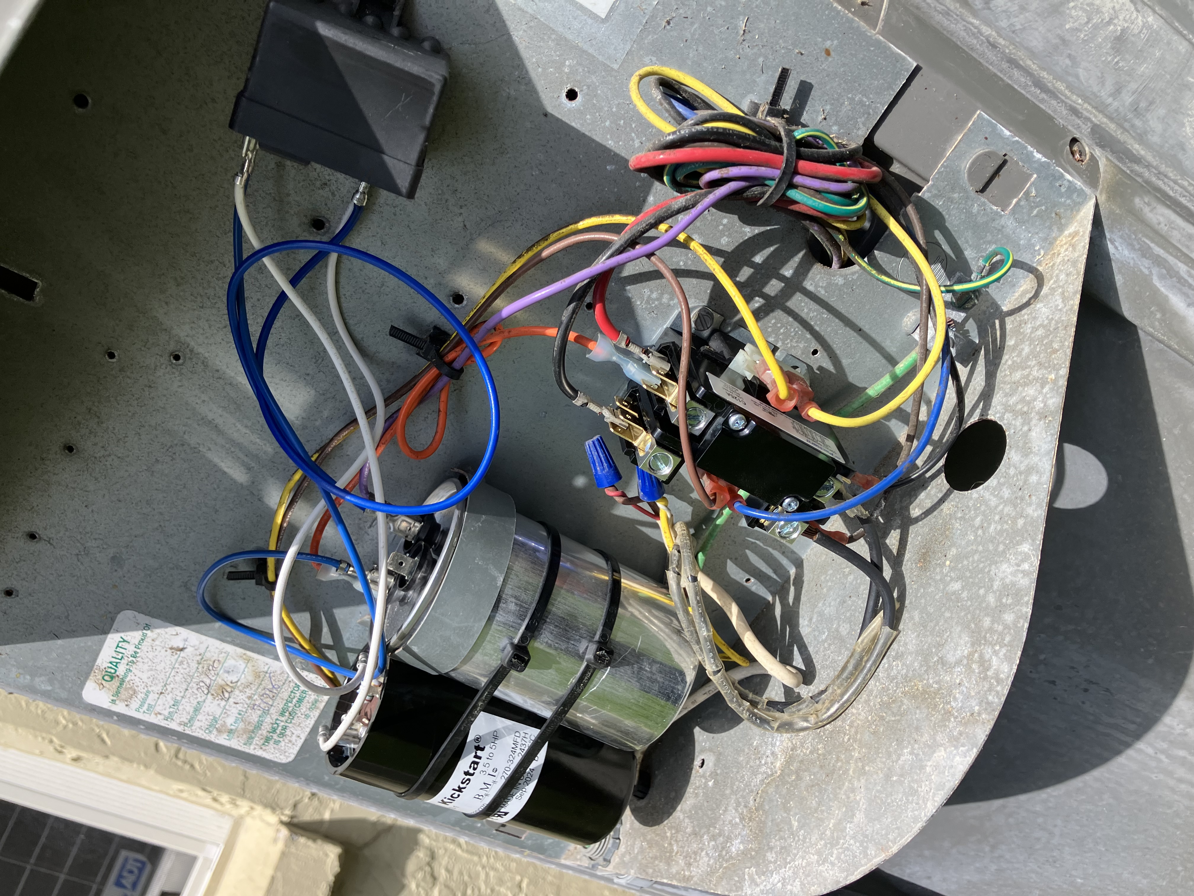 HVAC unit 2 after maintenance